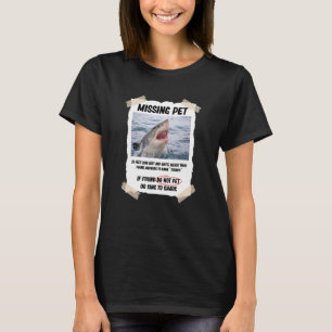 T-shirt Animal de compagnie absent Grand requin blanc