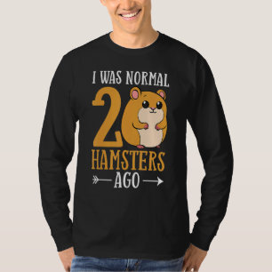 T-shirt Animal de compagnie hamster Cages mignonnes Balle 