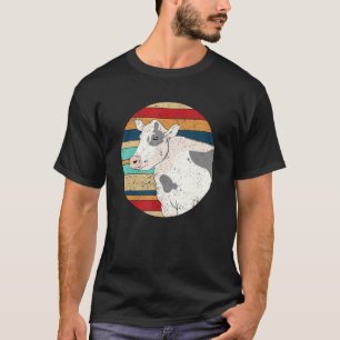 T-shirt Animal de ferme Agriculteur Agriculture Rétro Vach