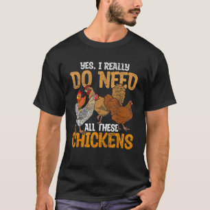 T-shirt Animal de ferme Oiseau Volaille Agriculteur Élevag