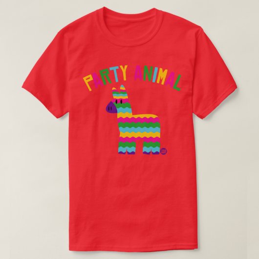 T-SHIRT ANIMAL DE FÊTE (Design devant)