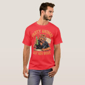 T-shirt Animal de fête juste ajouter Boze (Devant entier)
