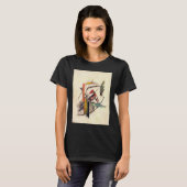 T-shirt Animal de Franz Marc, Art de l'expressionnisme Vin (Devant entier)