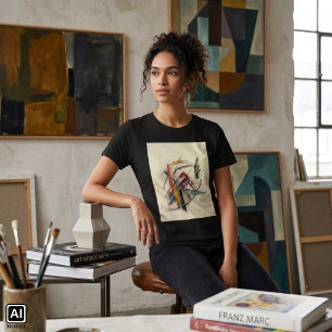 T-shirt Animal de Franz Marc, Art Expressionniste Vintage