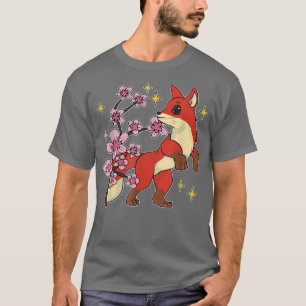 T-shirt Animal De La Forêt De Kawaii Pour Lover Sakura Che