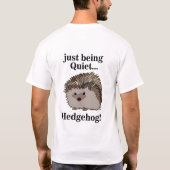 T-shirt Animal de la forêt hérisson  (Dos)