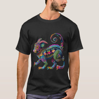 T-shirt animal de l'Esprit Alebrije