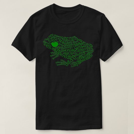 T-shirt Animal de l'esprit de grenouille verte (Design devant)