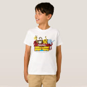 T-shirt animal d'enfants de biscuits (Devant entier)