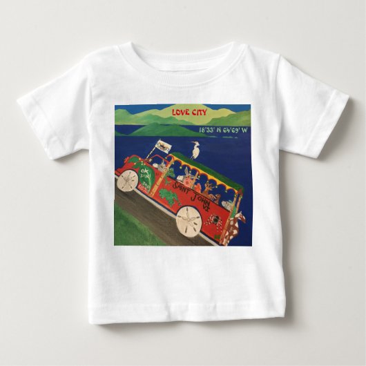 T-SHIRT ANIMAL D'ENFANTS DE ST JOHN VI DE SAFARI (Devant)