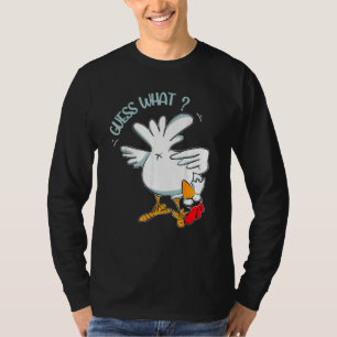 T-shirt Animal Devinez Ce Poulet Bouton De Poulet Poulet