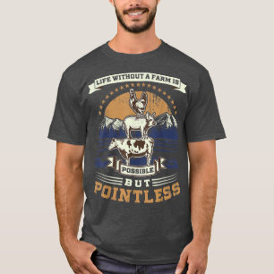 T-shirt Animal Farmer, La vie sans ferme est possible, mai