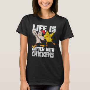 T-shirt Animal Farmer Poulet Dabbing Rooster Dab Hen Kids