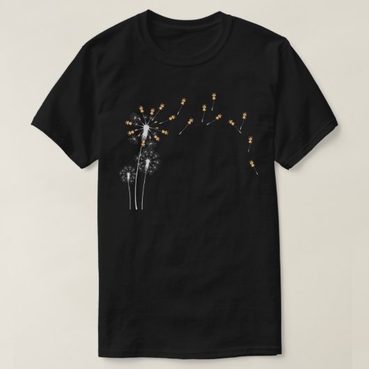 T-shirt Animal Flower Plant (Design devant)