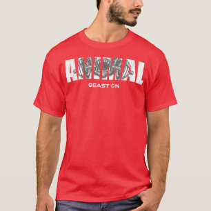 T-shirt ANIMAL Gorilla Dumbbell Gym Motivation Fitness Dit