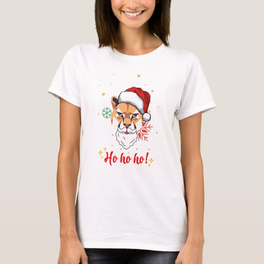 t-shirt animal ho ho ho  (Devant)