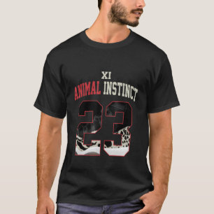 T-shirt Animal Instinct 11s Basket Match Tee - shirts Numé