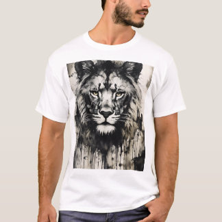 T-shirt animal lion