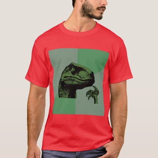 T-shirt Animal Meme de conseil de dinosaure de (Devant)