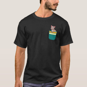 T-shirt Animal mignon animal rongeur rat propriétaire rat 