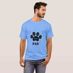 T-shirt Animal Paw Aimez vous DAD Chien Chat 🐾 Cool