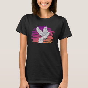 T-shirt Animal Pigeon éleveur Dove Oiseau Retro Pigeon