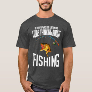 T-shirt Animal Poisson Pêche Drôle Pêcheur Pêche