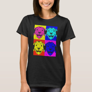 T-shirt Animal Pop Chien Propriétaire de chien Propriéta