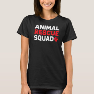 T-shirt Animal Rescue Squad militant des droits des animau