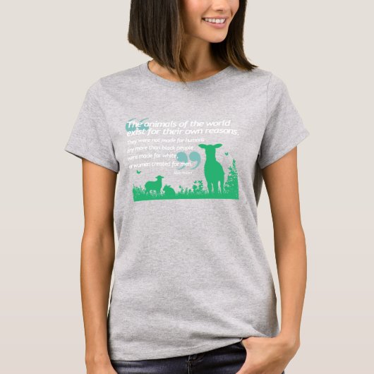 T-shirt Animal Rights (Devant)
