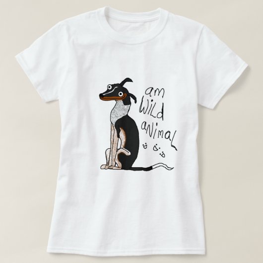 T-shirt Animal sauvage d'AM (Design devant)
