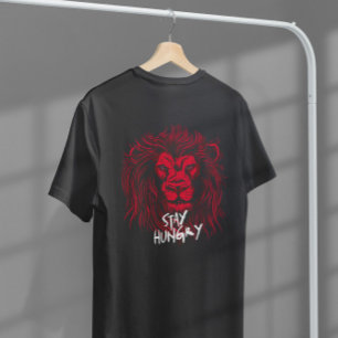 T-shirt Animal sauvage de la tête de lion