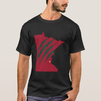 T-shirt Animal sauvage griffe à travers le Minnesota