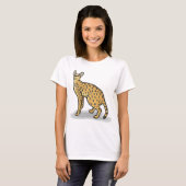 T-shirt animal serval (Devant entier)