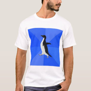 T-shirt Animal socialement maladroit Meme de conseil de