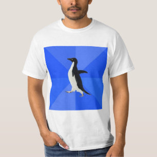 T-shirt Animal socialement maladroit Meme de conseil de