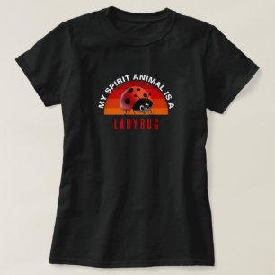 T-shirt Animal spirituel coccinelle