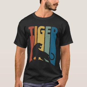 T-shirt Animal vintage Tigre Pour Hommes Femmes Zodiac Chi