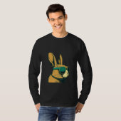 T-shirt Animals Graphic  Bunny Wearing Sunglasses (Devant entier)