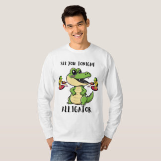T-shirt Animals Party Alligator