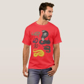 T-shirt Animals Reptilesypes of Snakes gift (Devant entier)