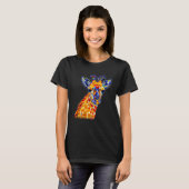 T-shirt AnimalsAtPlay Bright Colorful Giraffe (Devant entier)