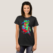 T-shirt AnimalsAtPlay Bright Colorful Hummingbird (Devant entier)