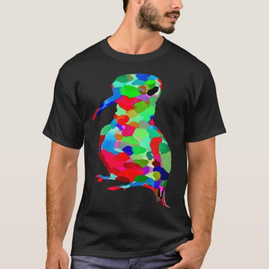 T-shirt AnimalsAtPlay Bright Colorful Hummingbird (Devant)