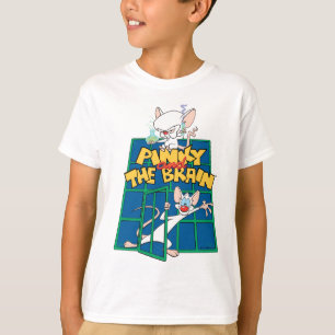 T-shirt Animaniacs Pinky et le graphique de la cage cér