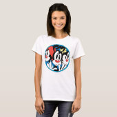 T-shirt Animaniacs | Warner Siblings Circle Graphic (Devant entier)