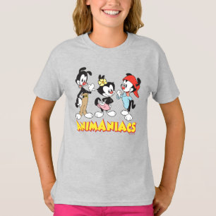T-shirt Animaniacs Yakko, Dot et Wakko debout