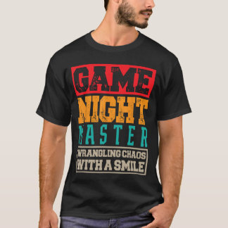 T-shirt Animateur de soirée de jeu drôle
