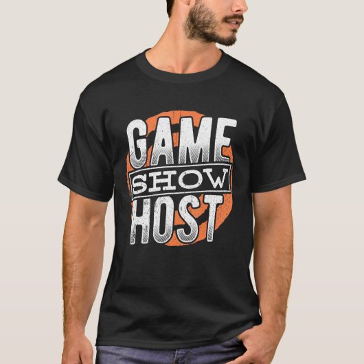 T-shirt Animateur du Jeu - Trivia Night Gamer Entertai (Devant)