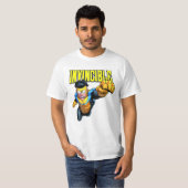T-shirt Animation comique invincible (Devant entier)